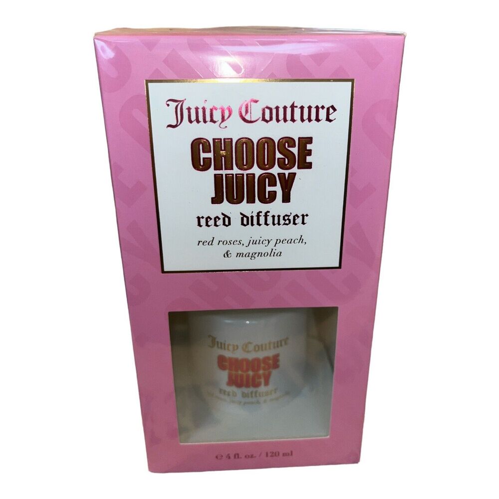 Juicy Couture 4 oz Reed Diffuser - CHOOSE JUICY - NIB